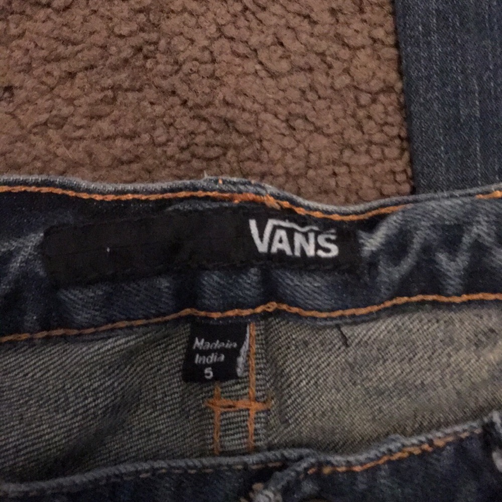 Vans bootleg cut jeans